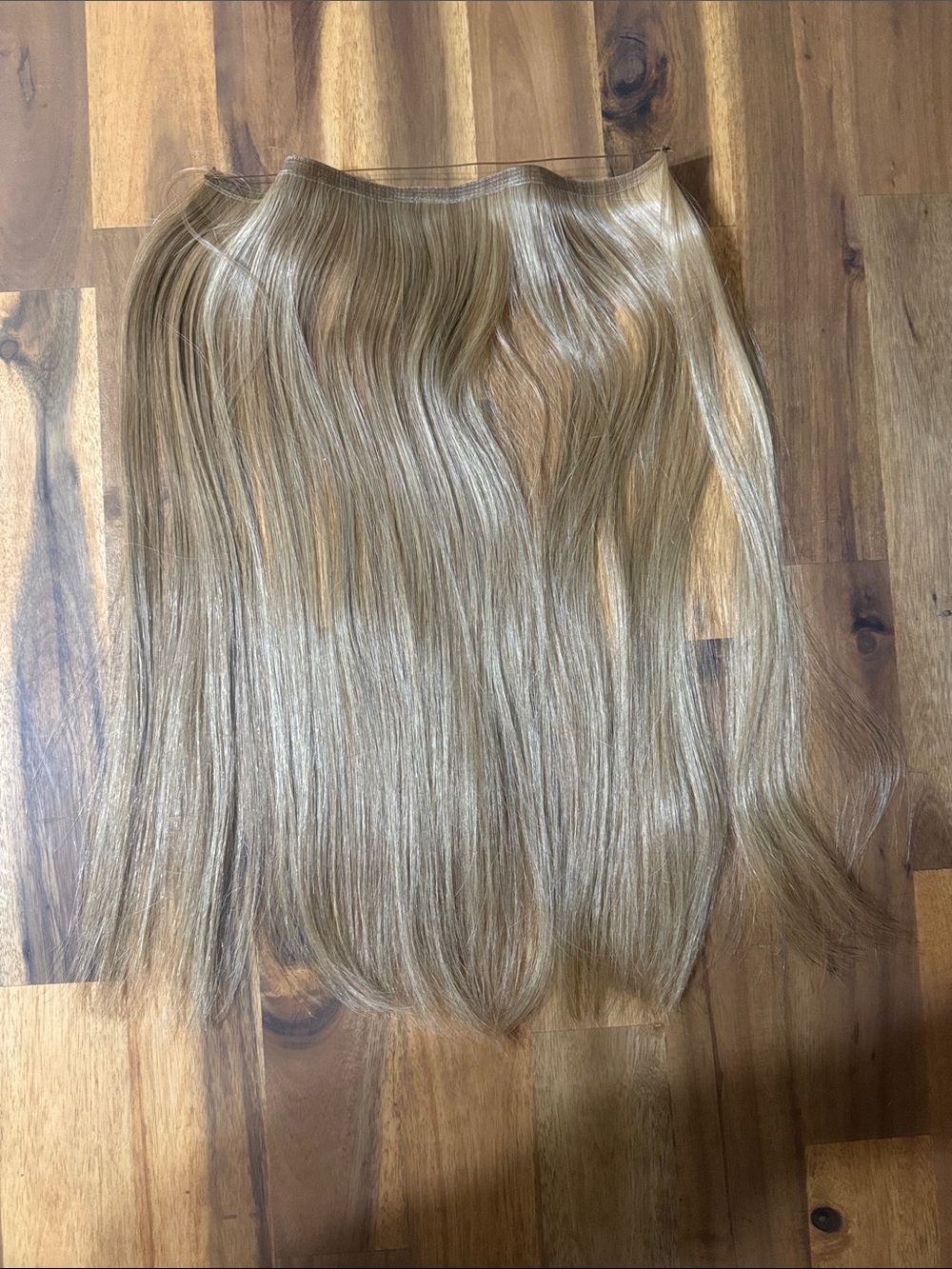 Daisy Fuentes Dark Golden Blonde Weft Hairpiece x 2.